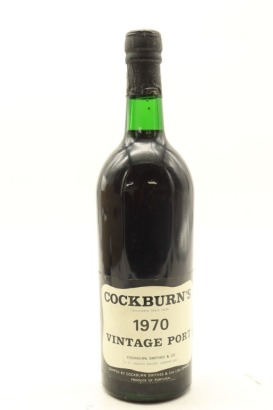 (1) 1970 Cockburn's Vintage Port, Portugal [JR17.5]&diams;