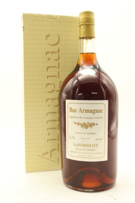 (1) 1984 Domaine de Jaurrey Laberdolive Bas Armagnac, 46% ABV, 2500ml&diams;