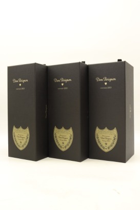 (3) 2003 Dom Perignon Brut, Champagne [JR18] (GB)