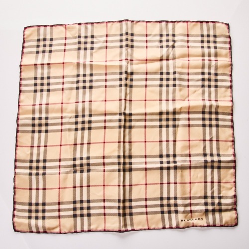 Burberry, Novacheck 100% Silk Square Scarf