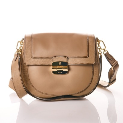 Furla, Beige Club 2 Crossbody Bag