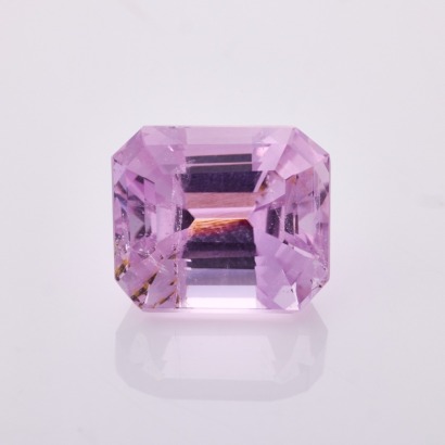 One 11.29ct, Loose, Rectangular Step Cut Kunzite