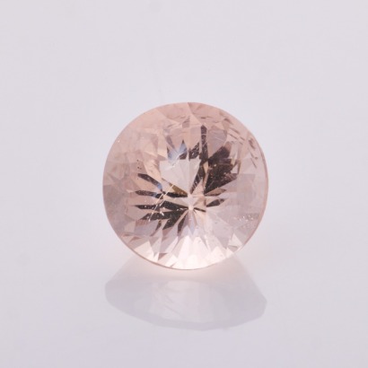 One 1.90ct, Loose, Round Morganite