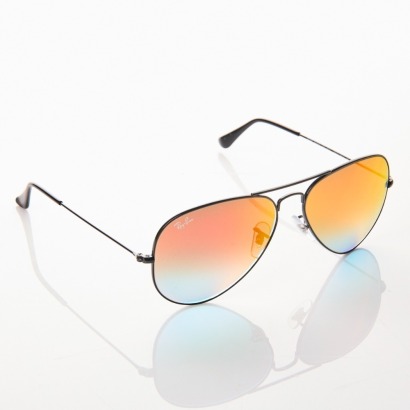 Rayban, Aviator Mirror Sunglasses with Case