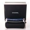 Chanel, Navy / Black Aged Calfskin, Medium, Gabrielle Hobo Bag with Box - 3