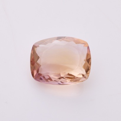 One 11.40ct, Loose Cushion Cut Light Colour Ametrine