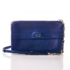 Prada, Dark Blue Calf Leather Shoulder Bag, circa 2014