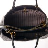 Louis Vuitton, Black Monogram Empreinte Montaigne MM Bag - 4