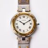 Stainless Steel /18ct Yellow Gold, 27mm Cartier Santos Vend&ocirc;me Ronde 8191 Wristwatch