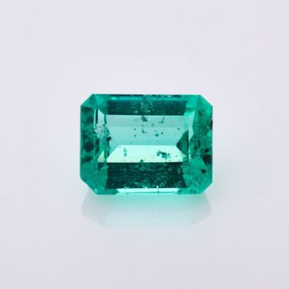 One 2.00ct Loose Emerald Cut Colombian Emerald