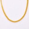 24ct Yellow Gold, 45cm Curb Link Chain with 'S' Clasp