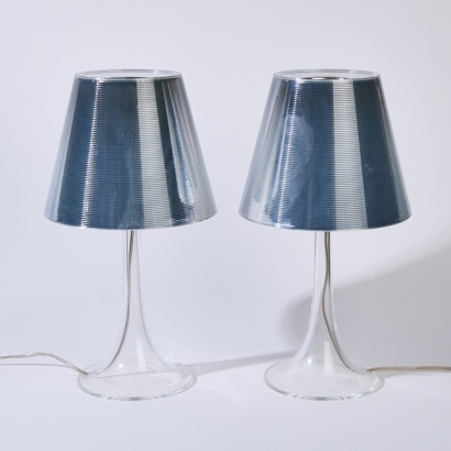 Two 'Miss K' Lamps by Philippe Starck for Flos