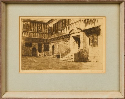 ARTIST UNKNOWN Untitled Etching