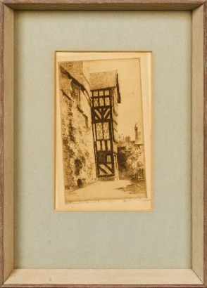 ARTIST UNKNOWN Untitled Etching