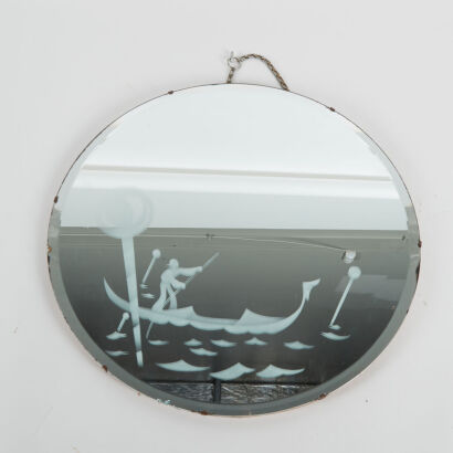 A Retro Etched Mirror