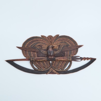 A Bird of Paradise Carving, Papua New Guinea
