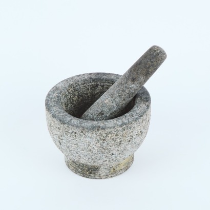 A Stone Mortar and Pestle