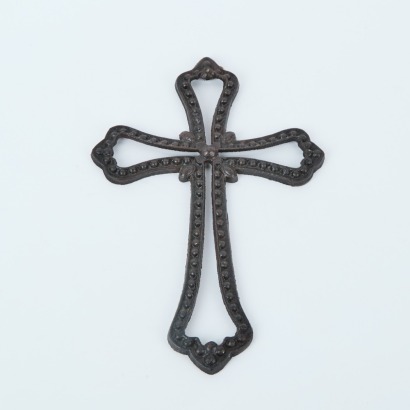 A Cast Iron Wall Cross