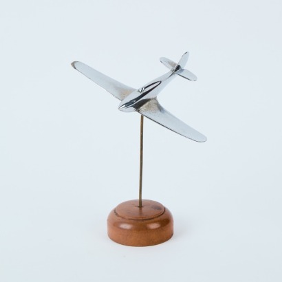 A Trench Art Chrome Spitfire