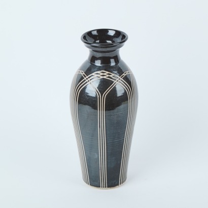 An Art Deco Style Ceramic Vase, c. 1994