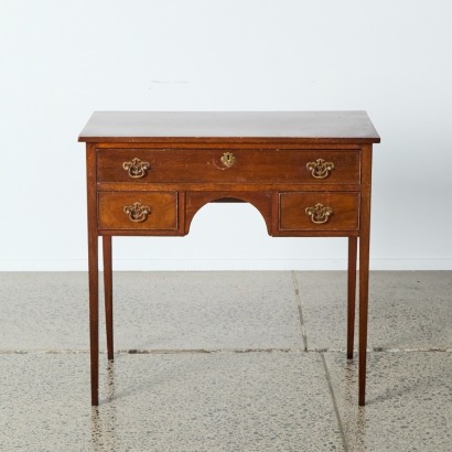 A Colonial Kauri Hall Table With A Single Drawer