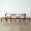 A Set of Six Danske Mobler Dining Chairs A/F - 2