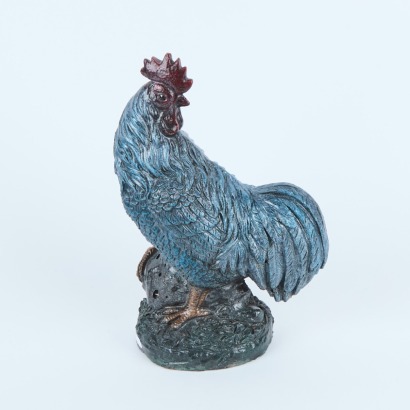 A Concrete Garden Rooster