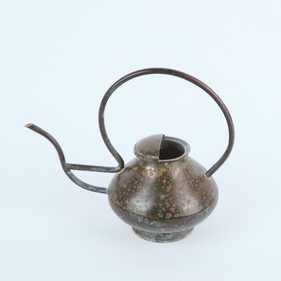 A Vintage Bronze Bauhaus Style Watering Can