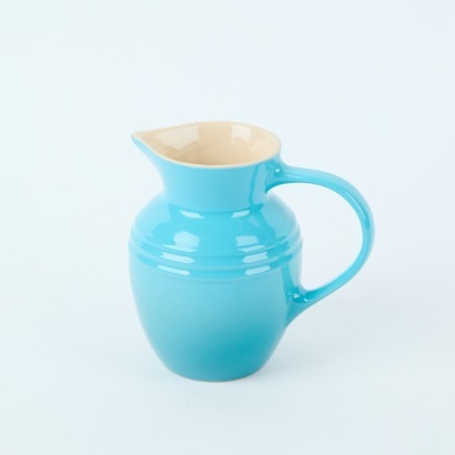 A Blue Le Creuset Jug