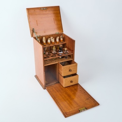 A Vintage Apothecary Cabinet