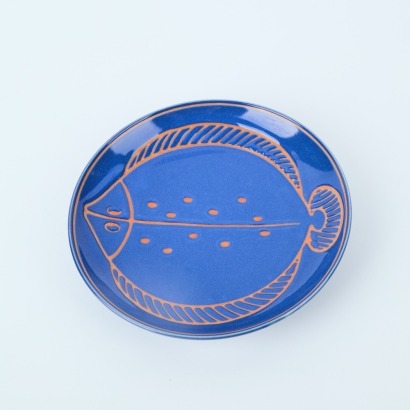 A Ceramic Fish Plate