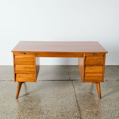 A Double Pedestal Desk