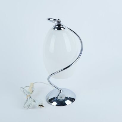 A 1960s Chrome Lamp