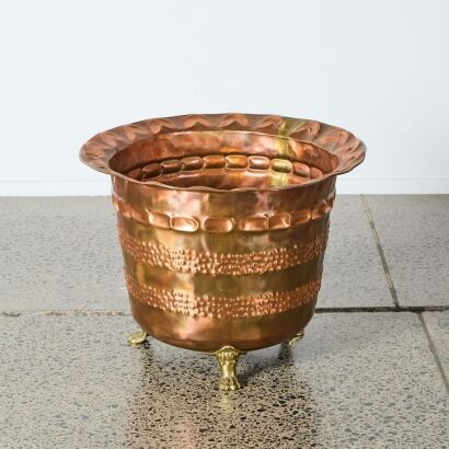 A Copper Jardiniere