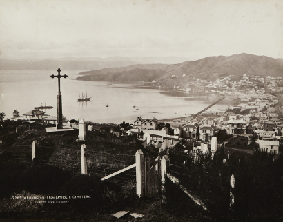 BURTON BROS. DUNEDIN Wellington From Catholic Cemetary