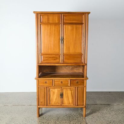 A Chinese Hardwood Cabinet