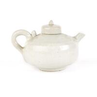 A Small Rare Grey Glaze Korean Rice Wine Ewer