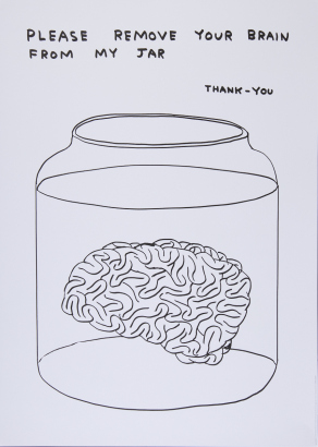 DAVID SHRIGLEY Please Remove Your Brain From My Jar