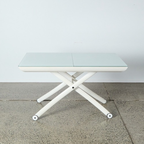 A Yoyo Adjustable Glass Table By Pagnon & Pelha&radic;&AElig;tre For Ligne Roset