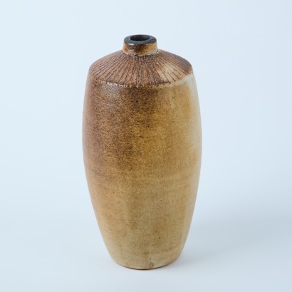 A Duncan Shearer Salt Glazed Vase