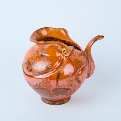 An Art Nouveau Jug by Fons Decker for Plateelbakkerij Zuid Holland