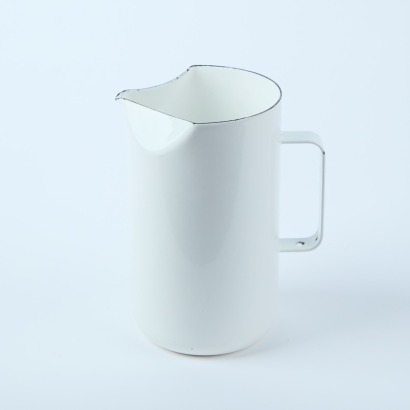 An Enamelware Jug by Kaj Franck for Arabia-Finel Finland c.1960s