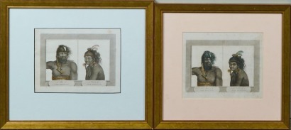 Two Maori from Cape Maria van Diemen by Jean Piron