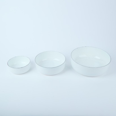 A Trio of Serving Bowls by Kaj Franck for Arabia-Finel Finland c.1960s