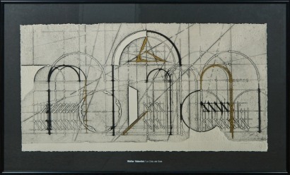 Walter Valentini La Citta Deal Sole Framed Print