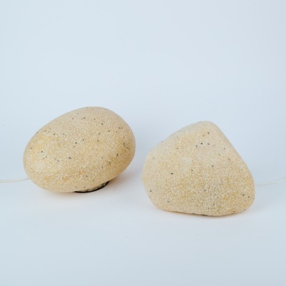 A Pair of Rock Lamps