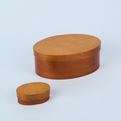 A Pair of Shaker Plywood Boxes
