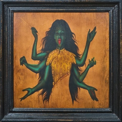 A Carmen Zievogel Tretchikoff Kali Print