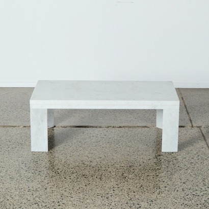 A Small Marble Coffee Table