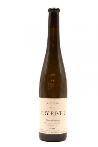 (1) 2010 Dry River Craighall Amaranth Riesling, Martinborough